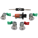 JDMSPEED Ignition Cylinder & 4 Door Lock Set For Ford Econoline Van E150 E350 E250 703369