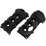 JDMSPEED 2 Valve Covers Set For Ford F-150 2013-2016 Ford Expedition 3.5L 2015-2017 Turbo
