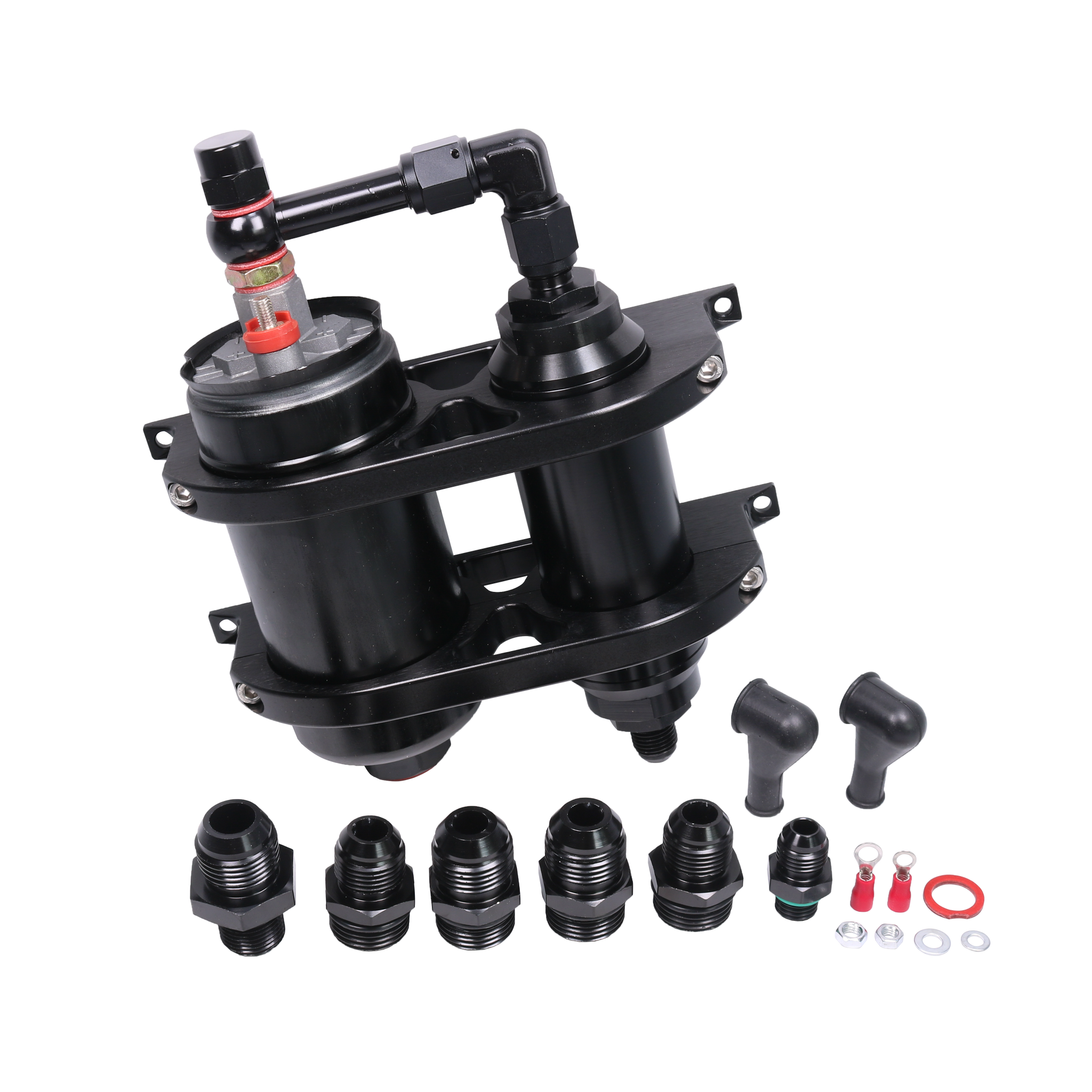 EXTERNAL FUEL PUMP 300LPH W/ BRACKET KIT & FILTER AN8 0580254044 - Foto 2