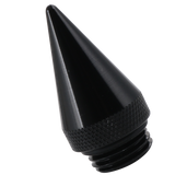 JDMSPEED 20PCS Black Cap Spiked Extended Tuner Aluminum M12X1.5 60mm Wheel Rim Lug Nuts