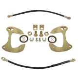 JDMSPEED Full Size 5 x 4-3/4" Impala Bel Air Car Deluxe Disc Brake Kit For Chevy 1955-64