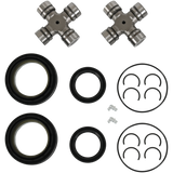 JDMSPEED Front Axle Seal and U Joints Kit For Ford F350 F250 Super Duty DANA 50 60 98-05