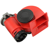 JDMSPEED New Nautilus Super Loud 12v Red Twin Auto Machine Air Horn 139dB Universal ATV