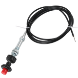 JDMSPEED For 55204 Control Cables With 2 In. Black Knob, 10 Ft. Length
