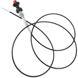JDMSPEED For 55204 Control Cables With 2 In. Black Knob, 10 Ft. Length