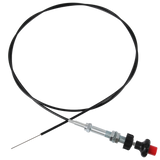 JDMSPEED For 55204 Control Cables With 2 In. Black Knob, 10 Ft. Length