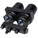 JDMSPEED 2x 300LPH External Fuel Pump 044 w/ Double Hole Fuel Pump Bracket 0580254044