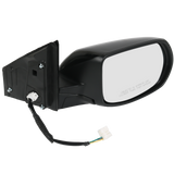 JDMSPEED Black R Side Power Non-Heated Textured Manual Folding For Honda 2012-2016 CR-V