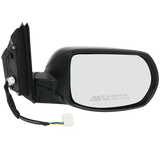 JDMSPEED Black R Side Power Non-Heated Textured Manual Folding For Honda 2012-2016 CR-V