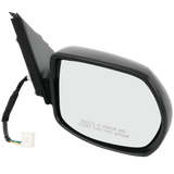 JDMSPEED Black R Side Power Non-Heated Textured Manual Folding For Honda 2012-2016 CR-V