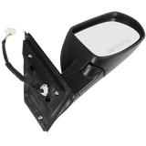 JDMSPEED Black R Side Power Non-Heated Textured Manual Folding For Honda 2012-2016 CR-V