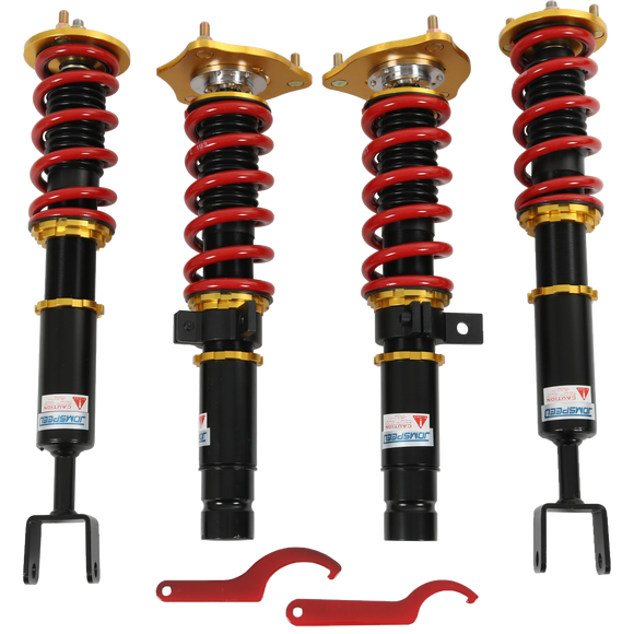 JDMSPEED 4PCS Coilovers Struts Shocks Suspension Fits 13-17 Honda Accord 15-17 Acura TLX