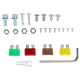 JDMSPEED Auxpower A24 4 Gang RGB Backlit Switch Panel Automatic Dimming 3 Lighting Modes