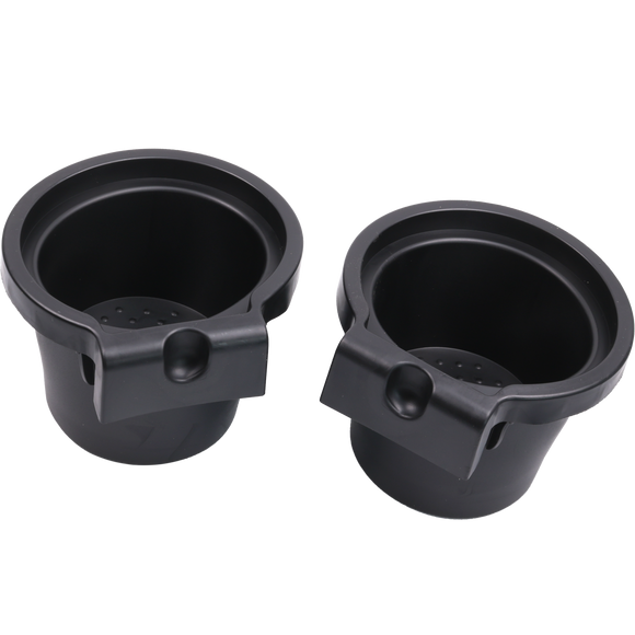 JDMSPEED Front Console Cup Holder Insert Liner For Ford F150 Expedition Lincoln Navigator
