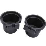 JDMSPEED Front Console Cup Holder Insert Liner For Ford F150 Expedition Lincoln Navigator