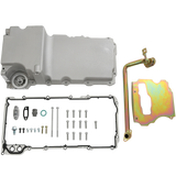 JDMSPEED 302-1 LS Swap Retrofit Oil Pan Conversion Kit For GM LS1 LS6 LS2 LS3