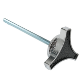 JDMSPEED 14" X 3" Round Red Thru High Flow Washable Air Cleaner w/ Chrome Lid For SBC BBC