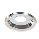 JDMSPEED 14" X 3" Round Red Thru High Flow Washable Air Cleaner w/ Chrome Lid For SBC BBC