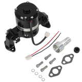 JDMSPEED 12V Electric Water Pump For Chevy Small Block 283 327 350 400 SBC EWP Black