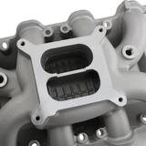 JDMSPEE Engine Intake Manifold 7564 For Ford 351C RPM Air Gap Small Block V8 Dual Plane