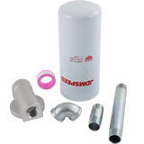 JDMSPEED 18GPM 3/4" 10Micron Particulate Filter for Diesel Gas Transfer Tanks Fuel Barrel