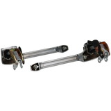 JDMSPEED Outer Door Handle Front Pair NEW For 1980-1996 Bronco 1980 - 1997 Ford Pickup