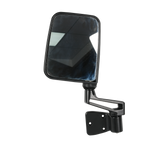 JDMSPEED Black Manual Side View Door Mirrors Left Right Pair Set For Jeep Wrangler 87-02