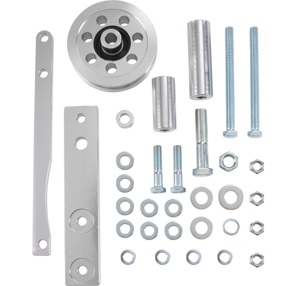 JDMSPEED Off Road Air Pump Pulley Kit For Corvette C4 1985-1991 CNC Machine Finish