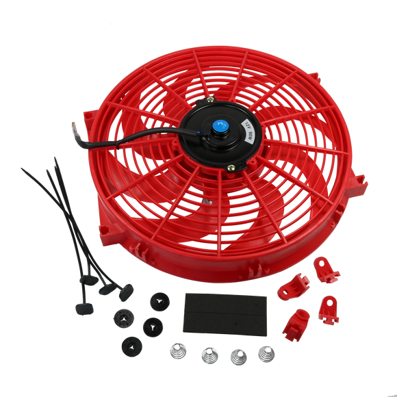 JDMSPEED Red 12V 14