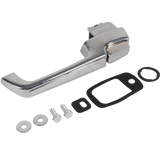 JDMSPEED NEW Pair Front Exterior Door Handle Chrome New For Chevy GMC 1967-1972
