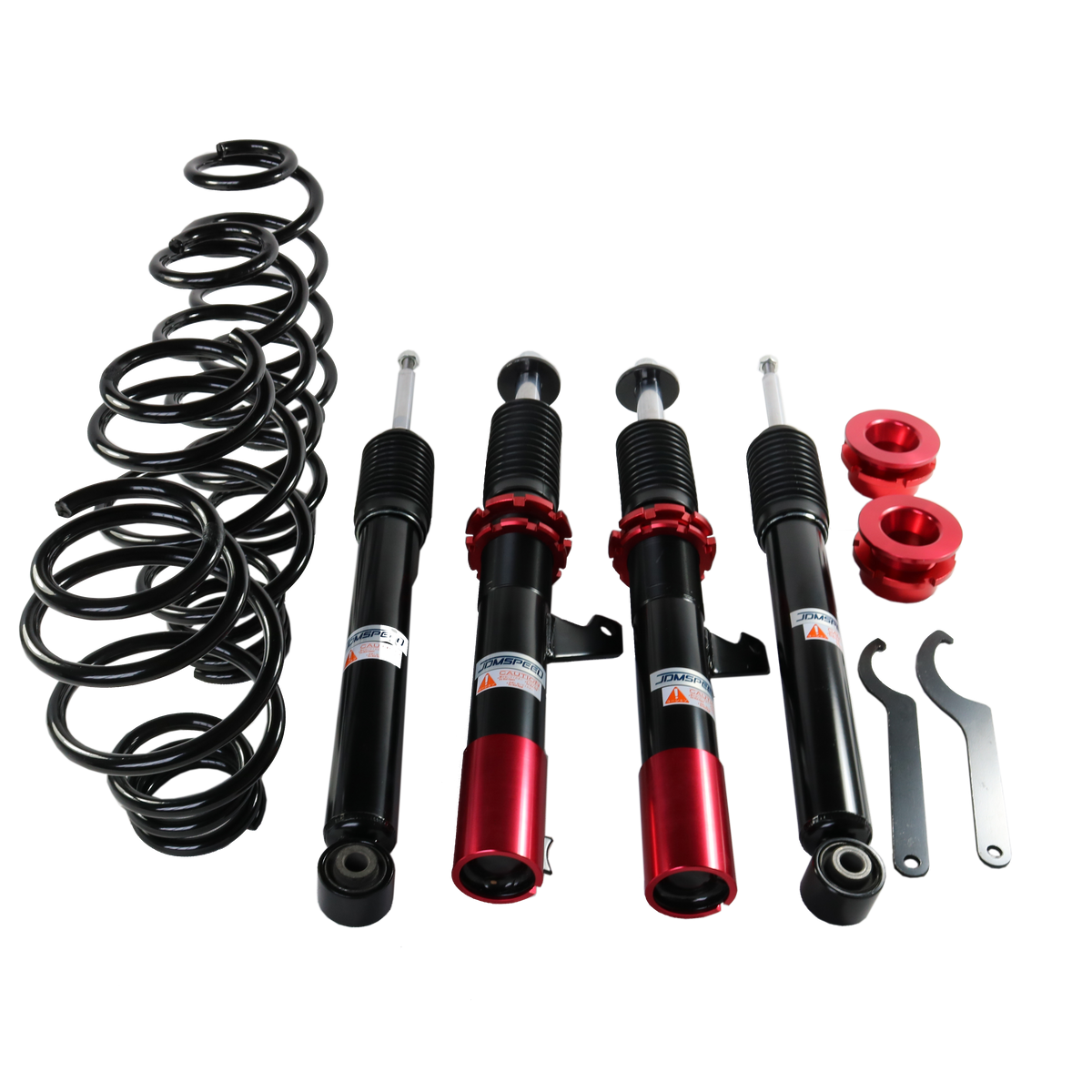 JDMSPEED COILOVER Struts FOR VW MK5 MK6 GOLF/JETTA 06-14 Suspension Sp ...