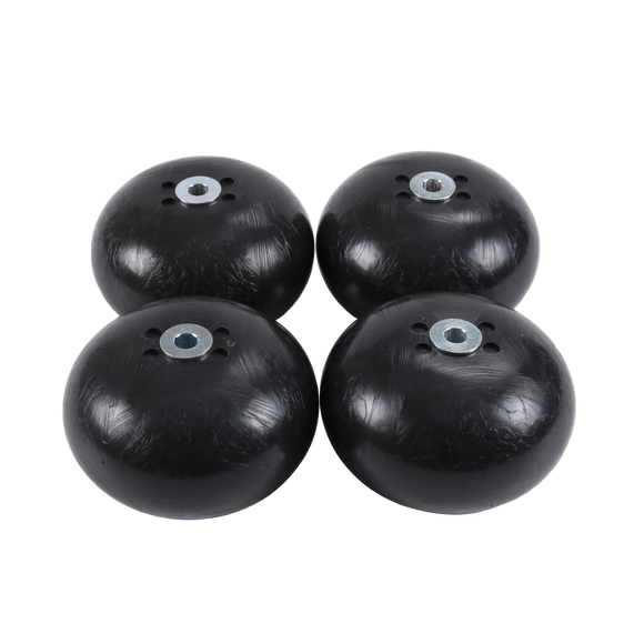 JDMSPEED 4Pk Anti-Scalp Wheel For Scag Turf Tiger Cat, Cheetah, 481632, 10225, Stens