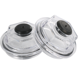 JDMSPEED 4PCS 8K 2-7/8"Oil Bath Caps Trailer Axle Fits Dexter 21-35 LCI 8000# OC-86580-26