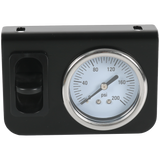 JDMSPEED NEW In Cab Single Air Gauge Control Kit For Air Suspension Kit w/ Paddle Switch