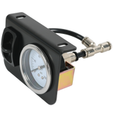JDMSPEED NEW In Cab Single Air Gauge Control Kit For Air Suspension Kit w/ Paddle Switch