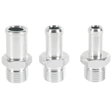 JDMSPEED 300ML Universal Baffled Catch Can Kit with 5FT 3/8 Inch Red Oil Catch Can