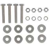 JDMSPEED Adjustable 4" Manual Jack Plate for Outboard Motor|Boat Steering System Upgrade