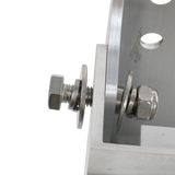 JDMSPEED Adjustable 4" Manual Jack Plate for Outboard Motor|Boat Steering System Upgrade