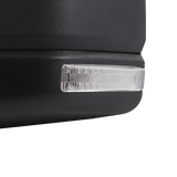 JDMSPEED Black Driver Side Mirror Power Heated LED Turn Signal Textured Left LH For Ford