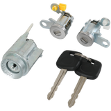 JDMSPEED Ignition Switch & Door Lock Cylinder With Same Key For Toyota Tacoma 1995-2003