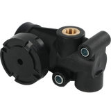 JDMSPEED Cabin Air Height Leveling Control Valve Kit 1/4" NPT Port Fits Hadley Mack Volvo