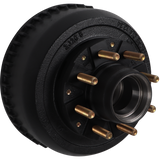 JDMSPEED 10,000# Hub Brake Drum 12-1/4x3-3/8" NEW 10K GD 13G Trailer Axle 9-123 8-415