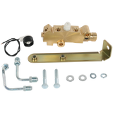 JDMSPEED PV2 Brass Disc/Drum Disc Front Drum Rear Brake Proportioning Valve & Mount
