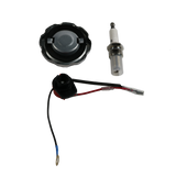 JDMSPEED For Honda GX390 GX340 Recoil Carburetor Ignition Coil Spark Plug Air Filter Kit