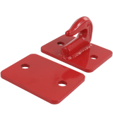 JDMSPEED Pack Of (2) 3/8" Bolt On Grab Hooks For Loader Tractor Bucket Heavy Duty Steel
