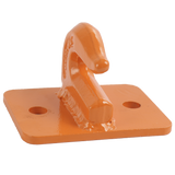 JDMSPEED NEW 2 Set Heavy Duty 3/8" Bolt On Grab Hooks For Loader Tractor Bucket Orange