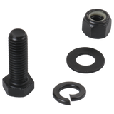 JDMSPEED Pack Of (2) 3/8" Bolt On Grab Hooks For Loader Tractor Bucket Heavy Duty Steel