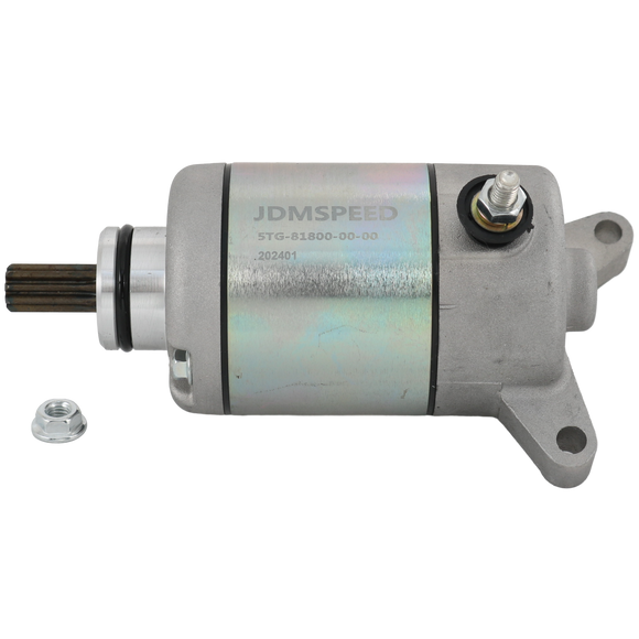 JDMSPEED Starter Motor Assembly Fits Yamaha YFZ450 5TG-81890-00-00 5TG-81800-00-00