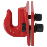 JDMSPEED Pack Of (2) 3/8" Bolt On Grab Hooks For Loader Tractor Bucket Heavy Duty Steel