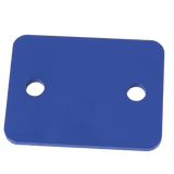 JDMSPEED NEW Blue 2 Set Heavy Duty 3/8" Bolt On Grab Hooks Fits Loader Tractor Bucket